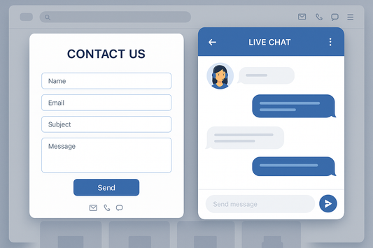 Contact form / chat integration