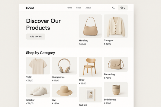 Online store (up to 20 products)